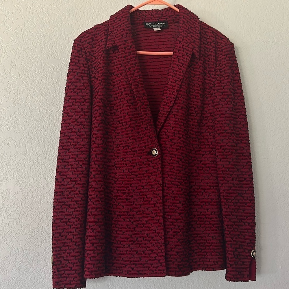 St. John knit blazer